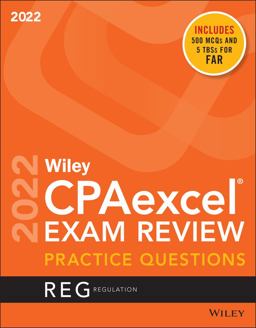 Wiley's CPA Jan 2022 Practice Questions