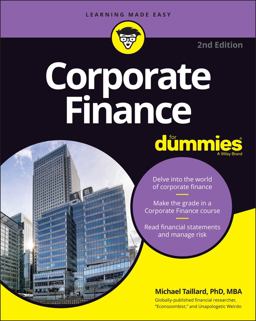 Corporate Finance for Dummies 2nd 9781119850311 Front Cover