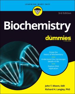 Biochemistry for Dummies 3rd 9781119860952 Front Cover