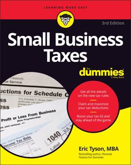 Small Business Taxes for Dummies 3rd 9781119861140 Front Cover