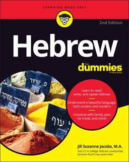 Hebrew for Dummies 2nd 9781119862024 Front Cover