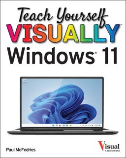 Teach Yourself VISUALLY Windows 11  9781119866442 Front Cover