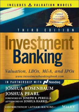 Investment Banking Valuation, LBOs, M&amp;a, and IPOs (Book + Valuation Models) 3rd 9781119867876 Front Cover