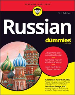 Russian for Dummies 3rd 9781119868606 Front Cover