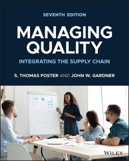 Managing Quality Integrating the Supply Chain 7th 9781119883869 Front Cover