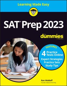 SAT Prep 2023 for Dummies with Online Practice 11th 9781119886792 Front Cover