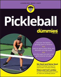Pickleball for Dummies  9781119895138 Front Cover