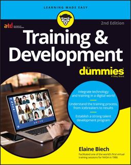 Training and Development for Dummies 2nd 9781119896005 Front Cover