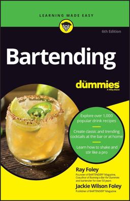 Bartending for Dummies 6th 9781119900443 Front Cover