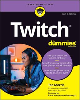 Twitch for Dummies 2nd 9781119901570 Front Cover