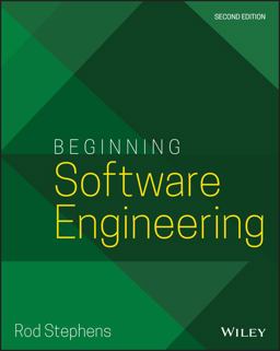 Beginning Software Engineering 2nd 9781119901709 Front Cover