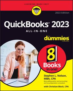 QuickBooks 2023 All-In-One for Dummies  9781119906131 Front Cover