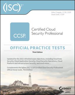 (ISC)2 CCSP Certified Cloud Security Professional Official Practice Tests 3rd 9781119909408 Front Cover