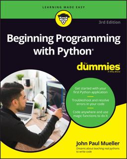 Beginning Programming with Python for Dummies 3rd 9781119913771 Front Cover