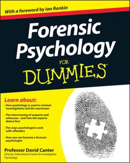 Forensic Psychology for Dummies  9781119976240 Front Cover