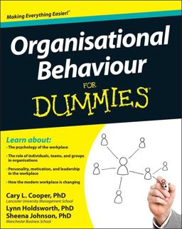 Organisational Behaviour for Dummies 2nd 9781119977919 Front Cover