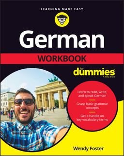German Workbook for Dummies 2nd 9781119986676 Front Cover
