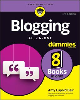     BLOGGING ALL-IN-ONE FOR DUMMIES  9781119989011 Front Cover