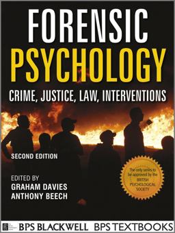 Forensic Psychology Crime, Justice, Law, Interventions 2nd 9781119991953 Front Cover
