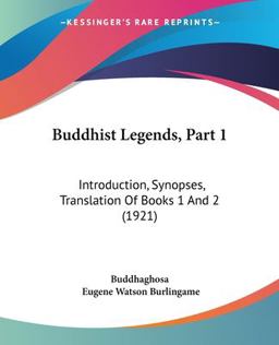 Buddhist Legends, Part