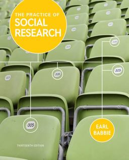 Practice of Social Research 13th 9781133049791 Front Cover