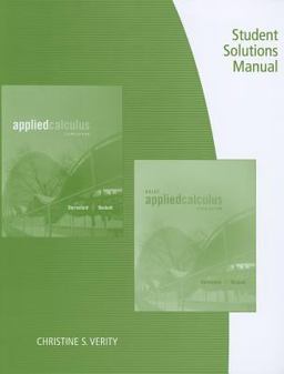 Student Solutions Manual for Berresford/Rockett's Applied Calculus