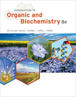Introduction to Organic and Biochemistry 8th 9781133109761 Front Cover