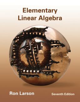 Elementary Linear Algebra 7th 9781133110873 Front Cover