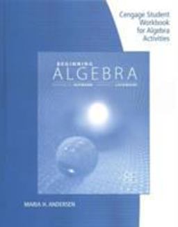 Student Workbook for Aufmann/Lockwood's Beginning Algebra with Applications, 8th