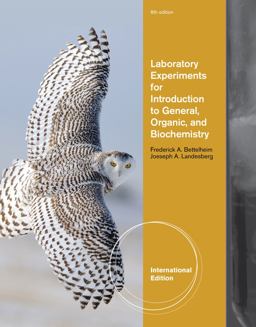 Laboratory Experiments for Introduction to General, Organic and Biochemistry, International Edition