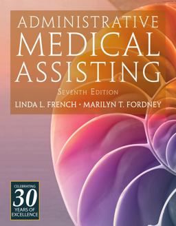 Administrative Medical Assisting (with Premium Web Site, 2 Terms (12 Months) Printed Access Card) 7th 9781133133926 Front Cover
