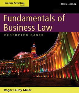 Fundamentals of Business Law