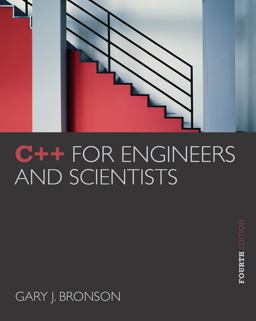 C++ for Engineers and Scientists 4th 9781133187844 Front Cover