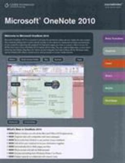 Microsoft OneNote 2010 CourseNotes