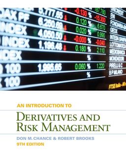 Introduction to Derivatives and Risk Management (with Stock-Trak Coupon) 9th 9781133190196 Front Cover