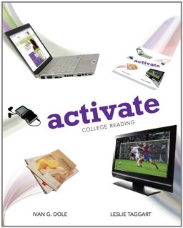 Bundle: Activate: College Reading + Aplia Printed Access Card  9781133221470 Front Cover