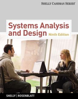 Systems Analysis and Design 9th 9781133274636 Front Cover