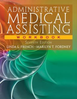 Workbook for French/Fordney's Administrative Medical Assisting, 7th 7th 9781133278573 Front Cover