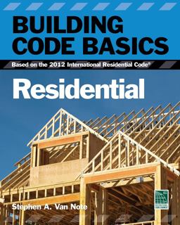 Building Code Basics, Residential Based on the 2012 International Residential Code 3rd 9781133283362 Front Cover