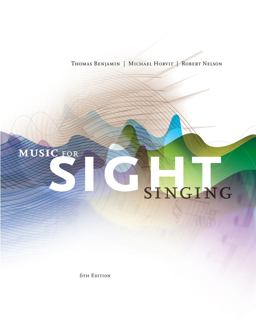 Music for Sight Singing 6th 9781133307976 Front Cover