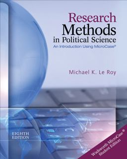 Research Methods in Political Science