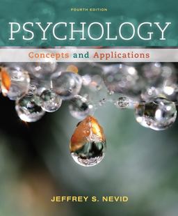 Cengage Advantage Books: Psychology Concepts and Applications 4th 9781133310273 Front Cover
