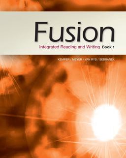 Fusion Integrated Reading and Writing  9781133312154 Front Cover
