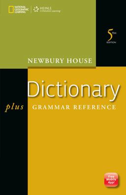 Newbury House Dictionary Plus Grammar Reference 5th 9781133312857 Front Cover