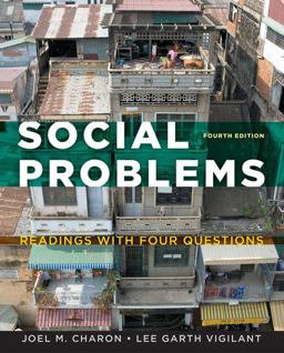 Social Problems Readings with Four Questions 4th 9781133318248 Front Cover