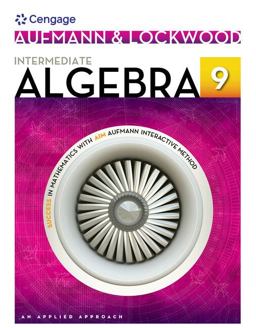 Intermediate Algebra An Applied Approach 9th 9781133365402 Front Cover
