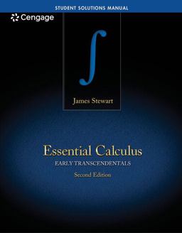 Student Solutions Manual for Stewart's Essential Calculus: Early Transcendentals, 2nd 2nd 9781133490975 Front Cover