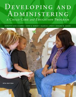 Cengage Advantage Books: Developing and Administering a Child Care and Education Program 8th 9781133525493 Front Cover