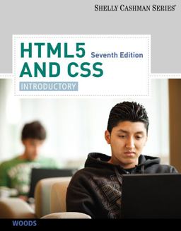 HTML5 and CSS Introductory 7th 9781133526131 Front Cover