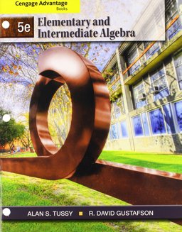 Elementary and Intermediate Algebra + Enhanced Webassign Single-term Loe Printed Access Card for Developmental Math:  9781133543626 Front Cover